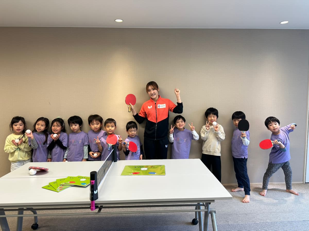 「まずは楽しむこと！」パラ卓球コーチ・加藤美優さんインタビュー｜新宿三つの木保育園もりさんかくしかく