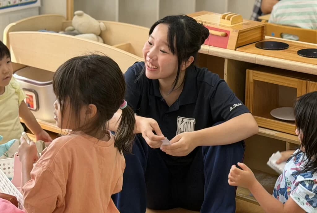 「子どもと関わる仕事がしたい」その想いの先へ。高校生が保育の現場で見つけたもの｜大和東保育園
