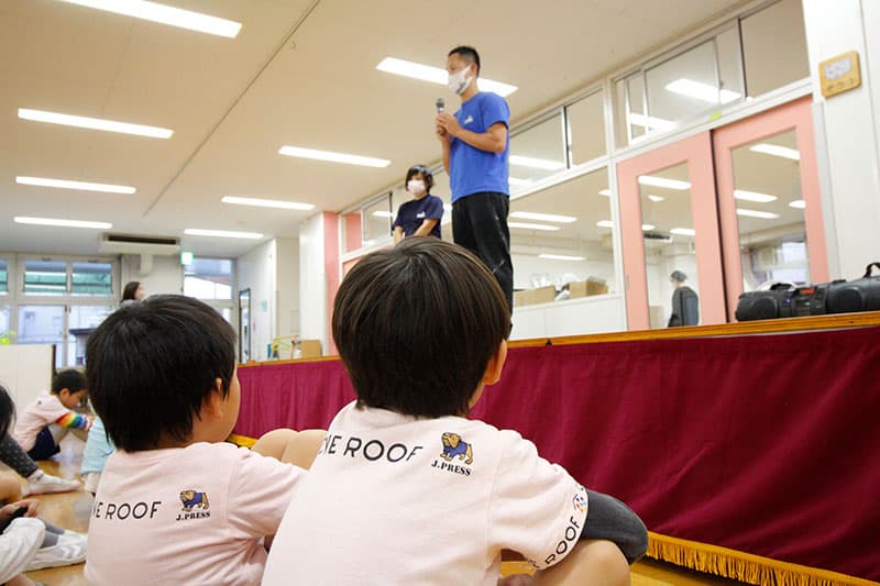 地域に密着型ボクシング体験イベントレポート｜台東区「台東区立たいとうこども園」